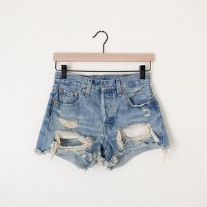 Levi's 501 Original Women's Shorts Luxor Anubis